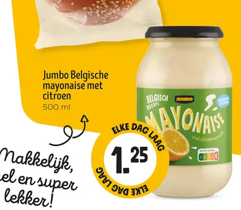 Promotie: Belgische mayonaise met citroen