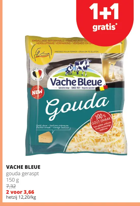 Promotie: Gouda geraspt