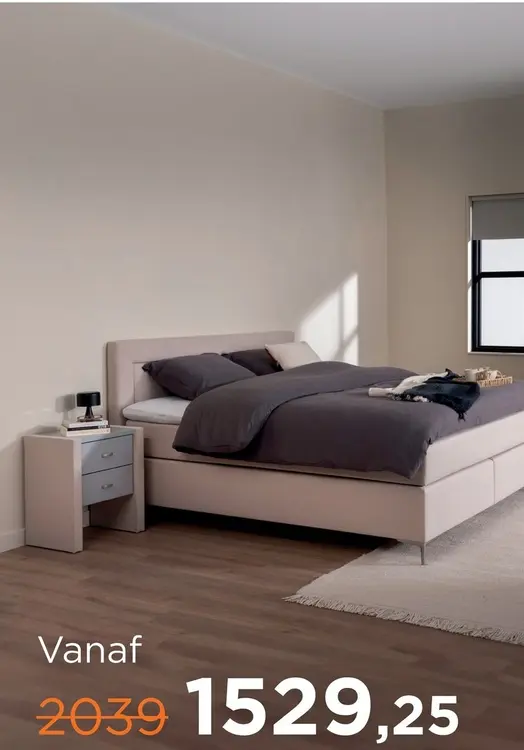 Aanbieding: Boxspring Milaan Vita