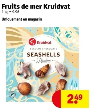 Offre: Fruits de mer