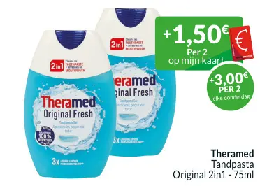 Promotie: Tandpasta Original 2in1