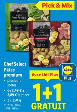 Offre: Pâtes premium