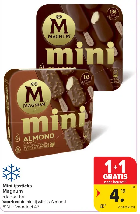 Promotie: Mini-ijssticks