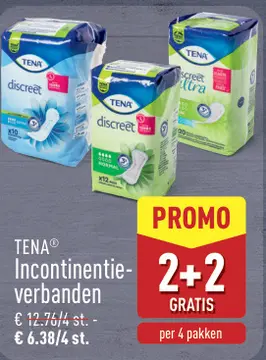 Aanbieding: TENA® Incontinentie-verbanden