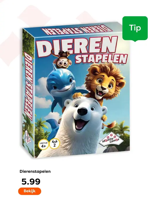 Aanbieding: Dierenstapelen