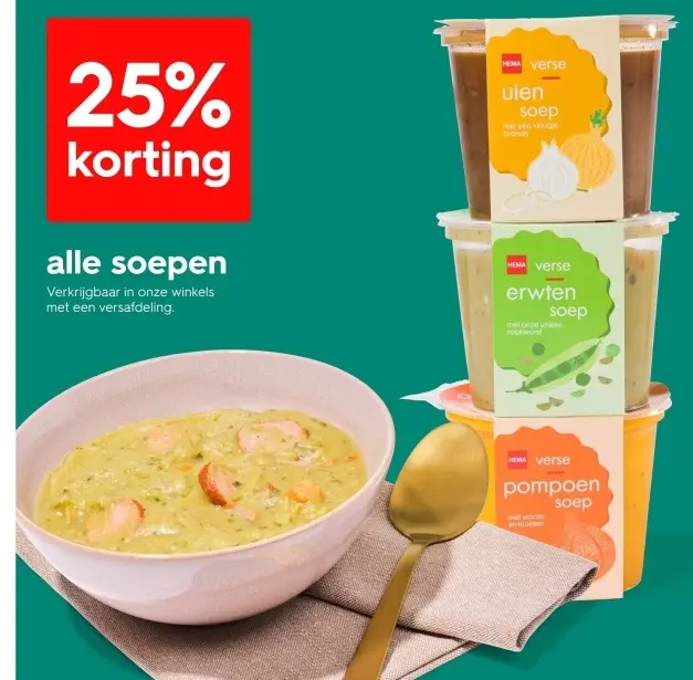 Aanbieding: Soepen