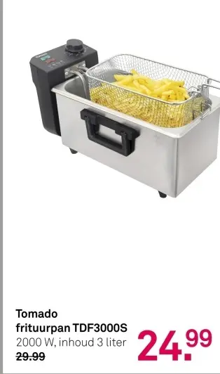 Aanbieding: frituurpan TDF3000S