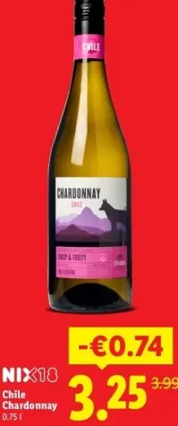 Aanbieding: Chile Chardonnay