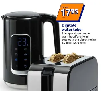 Aanbieding: Digitale waterkoker