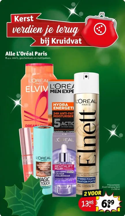 Aanbieding: Elnett hairspray Sterk