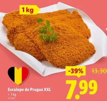 Offre: Escalope de Prague XXL