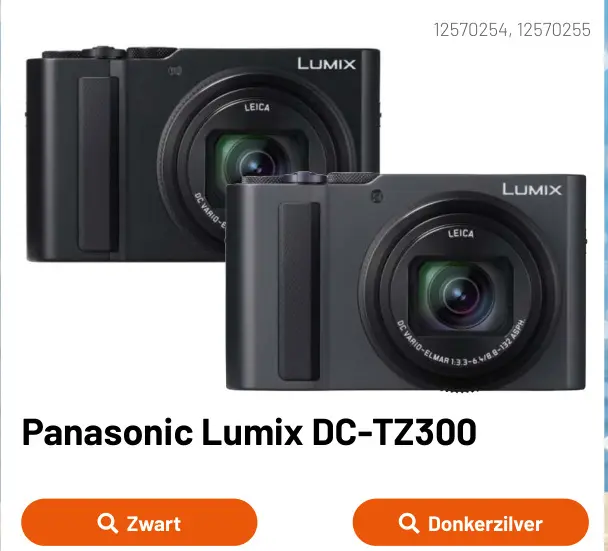 Aanbieding: Panasonic Lumix DC-TZ300