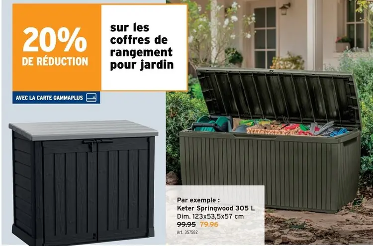 Offre: Springwood 305 L