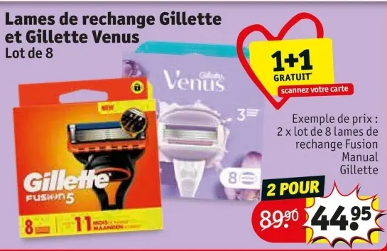 Offre: Lames de rechange