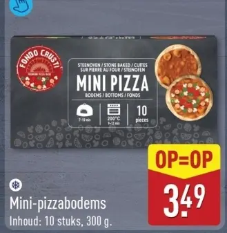Aanbieding: Mini-pizzabodems