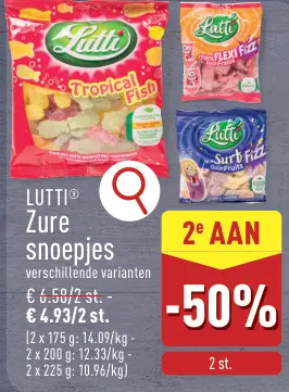Promotie: Zure snoepjes