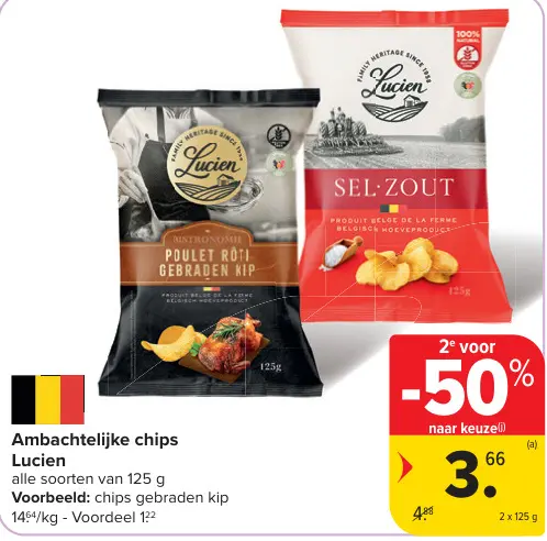Promotie: Ambachtelijke chips