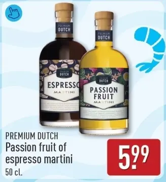 Aanbieding: Passion fruit of espresso martini