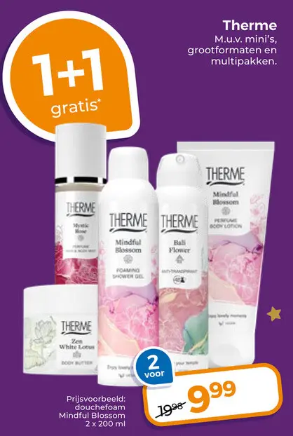 Aanbieding: douchefoam Mindful Blossom