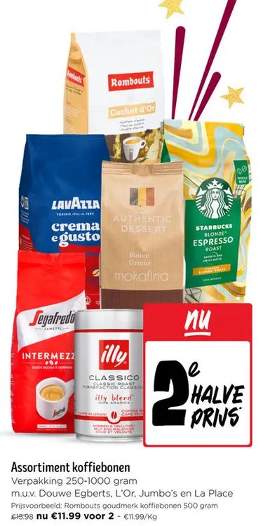 Promotie: Assortiment koffiebonen