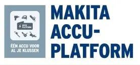 Aanbieding: Makita accu-platform