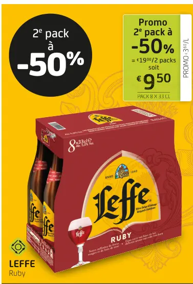 Offre: Leffe Ruby