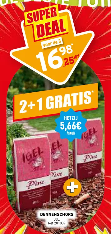 Promotie: Dennenschors