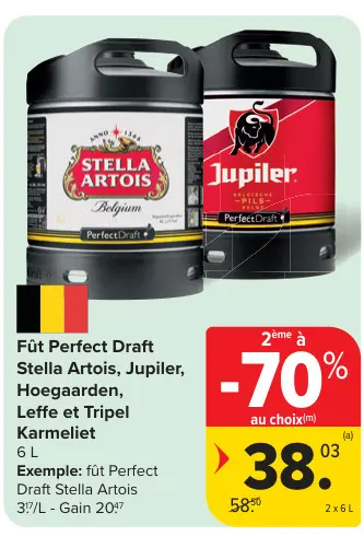 Offre: Fût Perfect Draft