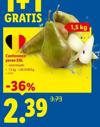 Promotie: Conference-peren XXL