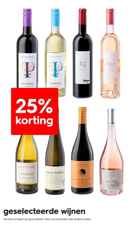 Promotie: Geselecteerde wijnen