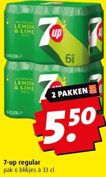 Aanbieding: 7-up regular