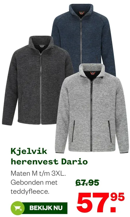 Aanbieding: Herenvest Dario