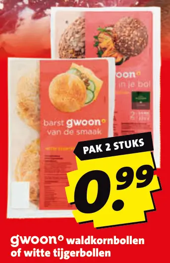 Aanbieding: Waldkornbollen of witte tijgerbollen