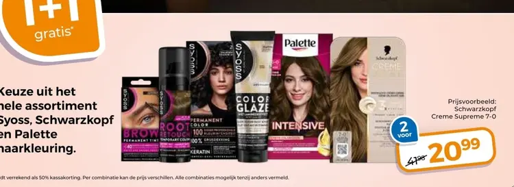 Aanbieding: Haarkleuring