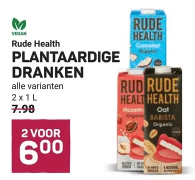 Aanbieding: Plantaardige dranken