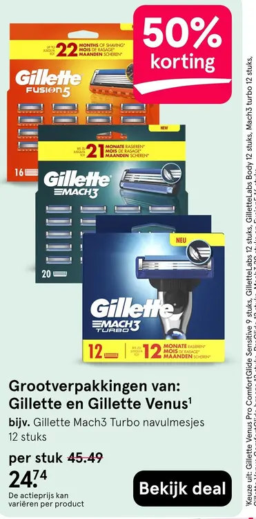 Aanbieding: Grootverpakkingen