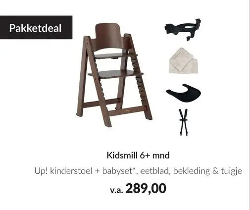 Aanbieding: Kidsmill 6+ mnd Up! kinderstoel