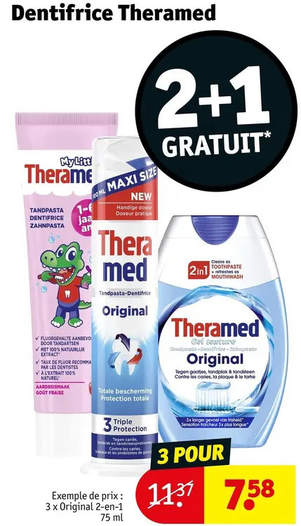 Offre: Theramed Dentifrice