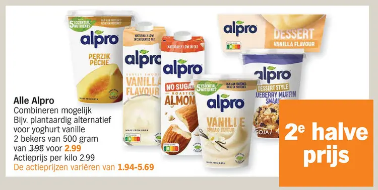 Promotie: Alle Alpro
