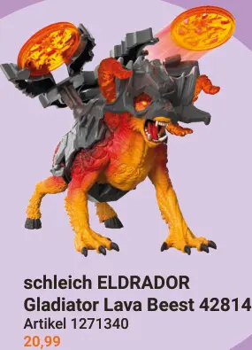Aanbieding: Eldrador Gladiator Lava Beest 42814