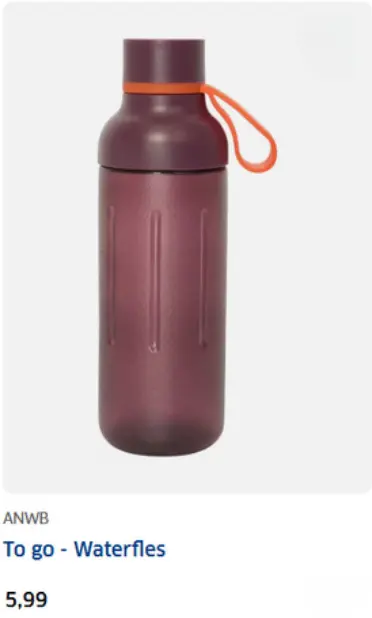 Aanbieding: ANWB To go - Waterfles