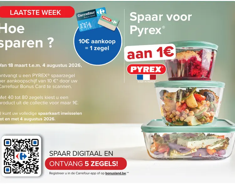 Promotie: Pyrex