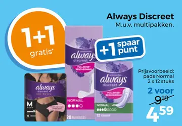 Aanbieding: Always Discreet