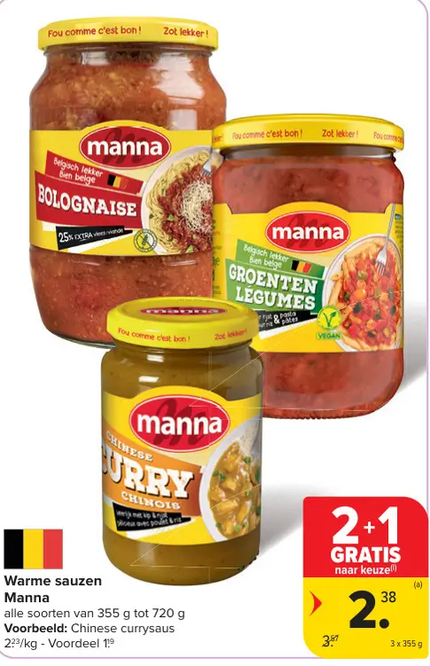 Promotie: Warme sauzen