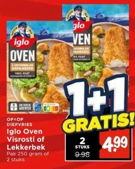 Iglo Oven Visrosti of Lekkerbek