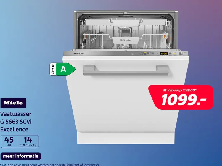 Aanbieding: Miele G 5663 SCVi Excellence