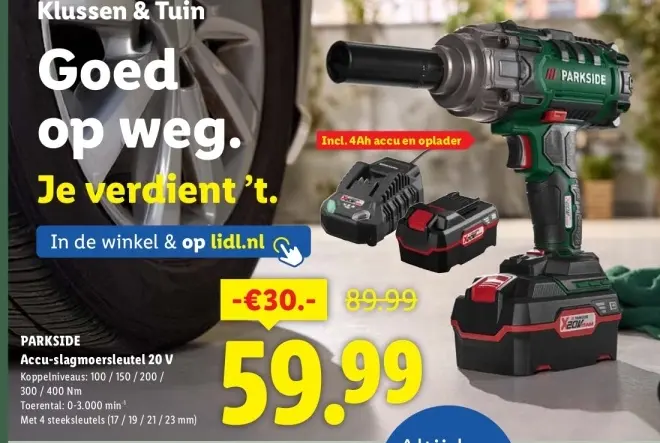Aanbieding: Slagmoersleutel