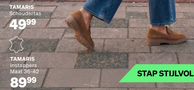 Aanbieding: Stap stijlvol het voorjaar instappers