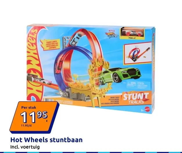 Promotie: Hot Wheels stuntbaan