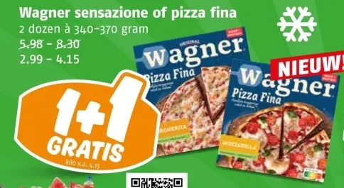Aanbieding: Sensazione of pizza fina